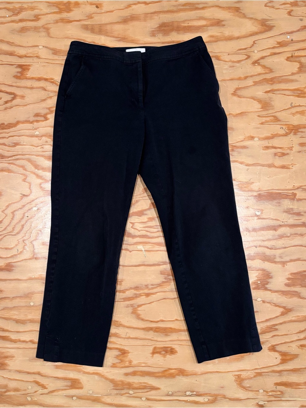 Talbots Classic Black Straight-Leg Pants